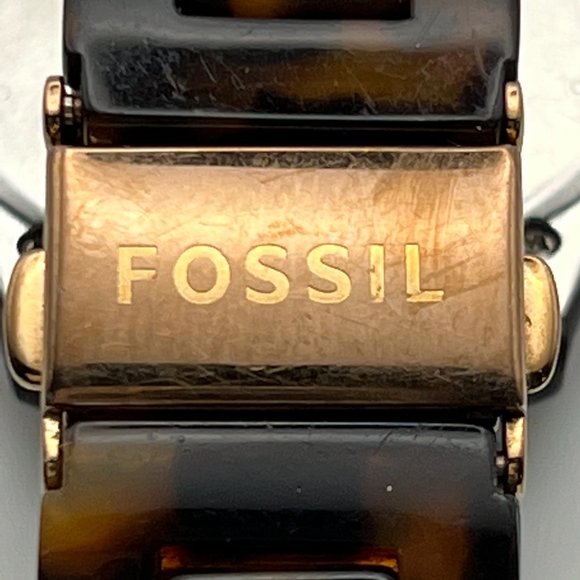 FOSSIL Ladies Stella Chronograph Tortoise Shell Working